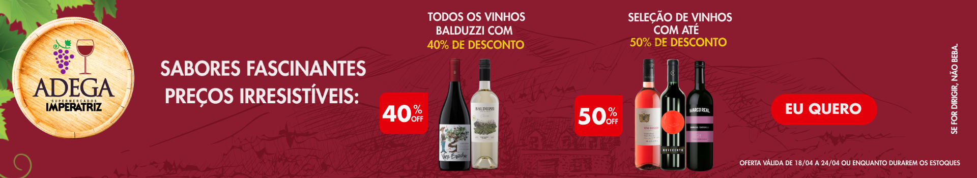 Vinhos - Banner